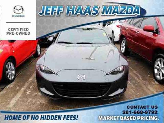 2017 mazda mx-5 miata rf grand touring in houston, tx