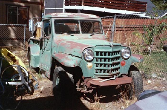 obo 1947 willys overland pickup truck in big bear lake, ca