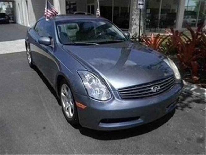 2006 infiniti g35 base 2dr coupe (3.5l v6 5a in fort lauderdale, fl