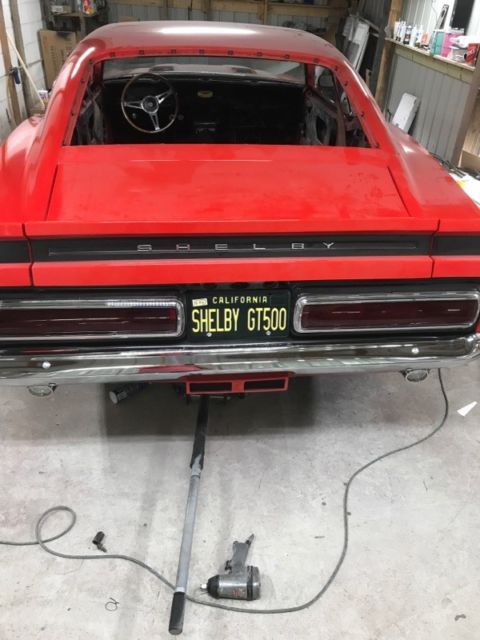 1969 ford mustang shelby gt500 replica unfinished project
