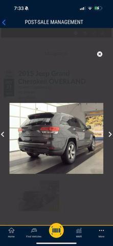 2015 jeep grand cherokee overland