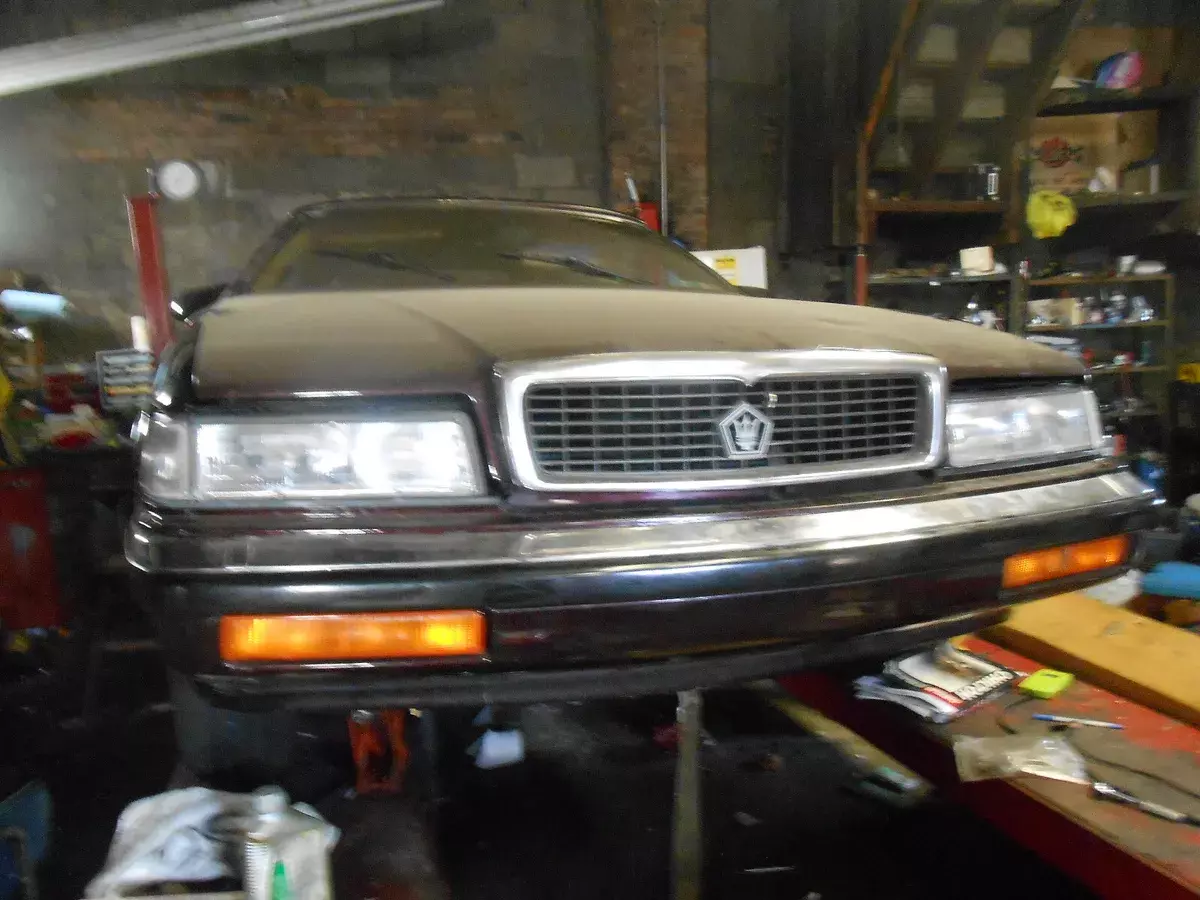 1989 chrysler tc maserati,older restoration not running both tops