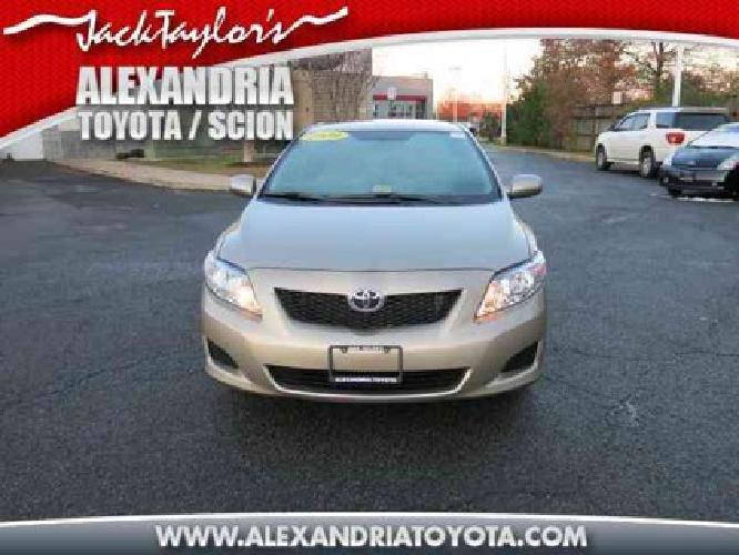 2009 toyota corolla le in alexandria, va