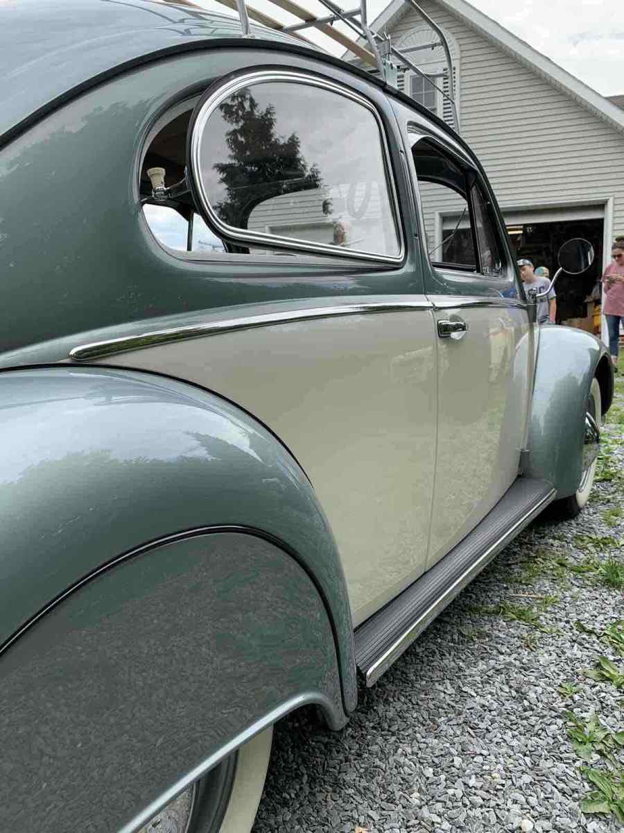 1954 volkswagen beetle completely restored