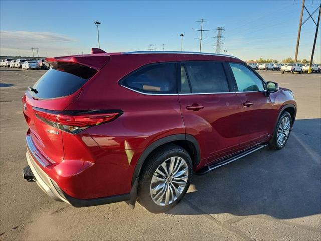 2023 toyota highlander hybrid platinum