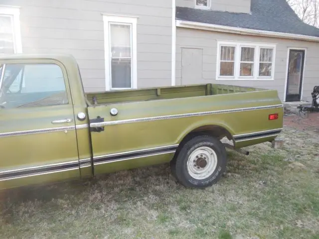 1971 chevy c-20 custom 20 deluxe (not c-10) camper saddle tanks