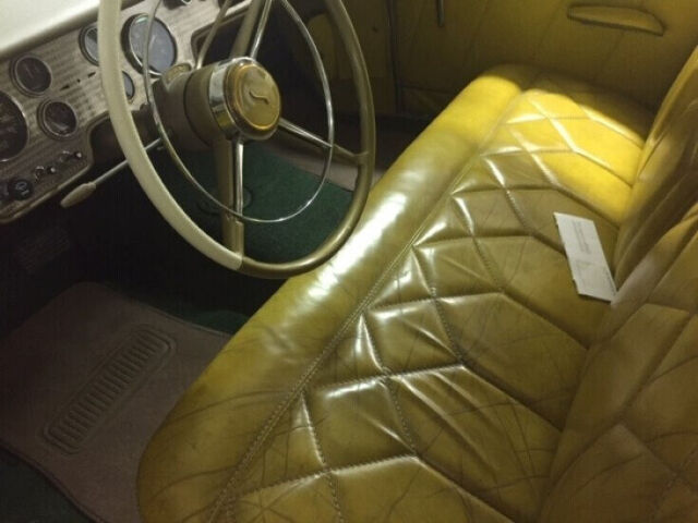 1955 studebaker president speedster 259 v8 23,383 mi 3-spd auto leather ps rwd