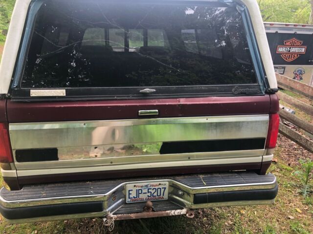 1988 ford f-150 xlt with camper shell