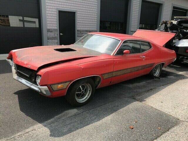 1971 ford torino super cobra jet 7.0l j code car