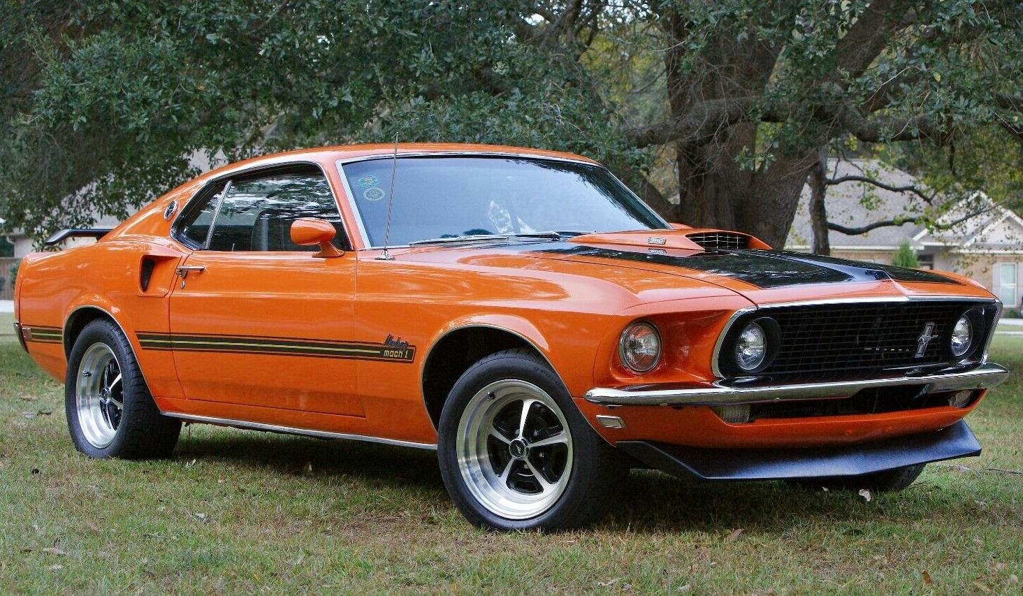 1969 ford mustang sportsroof mach1