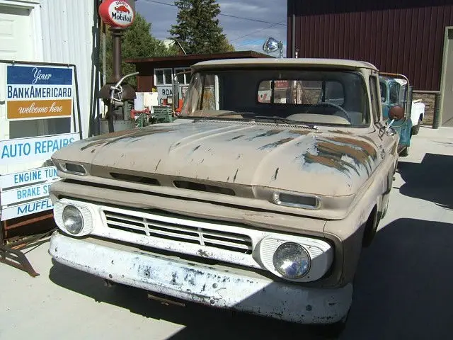 1962 chevrolet truck 1/2 ton short bed stepside pickup 4 speed 235 cu in engine
