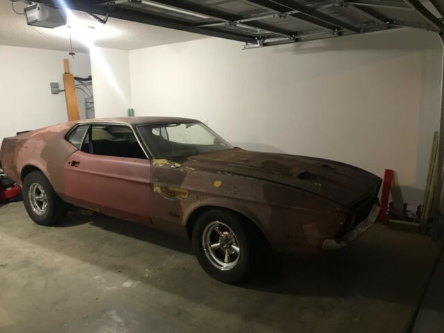 1971 ford mustang fastback project car