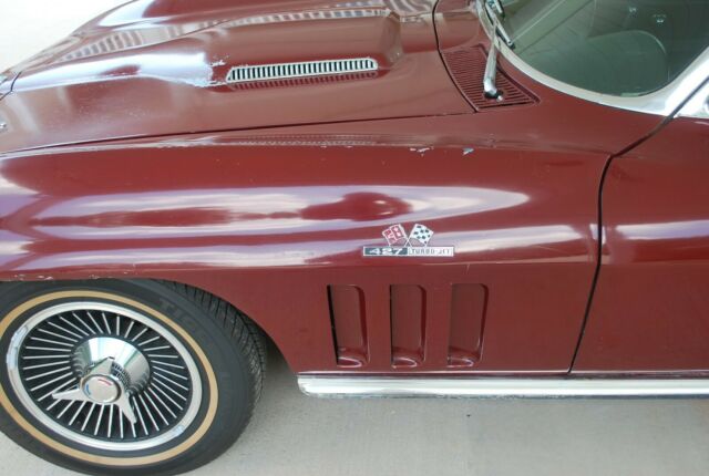 66 corvette convertible true big block