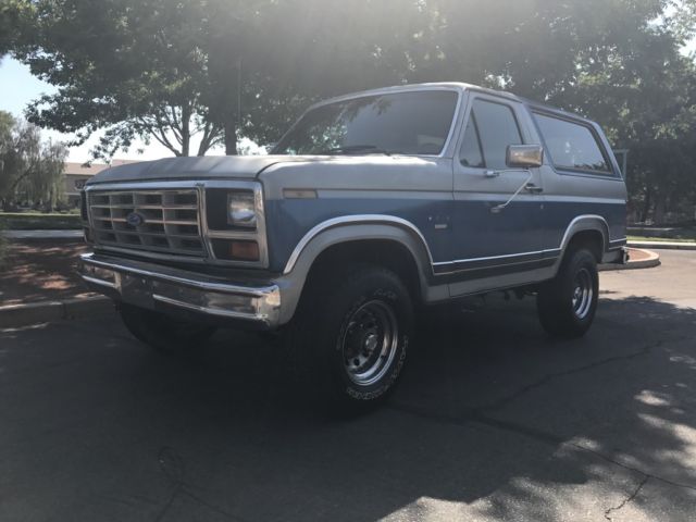 1985 ford bronco xlt 2-door 4x4 5.8l v8 !!!...very-nice...!!!