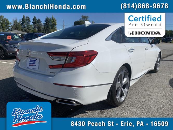 certified 2018 honda accord 1.5t touring erie, pa 16509 for sale in erie, pennsylvania