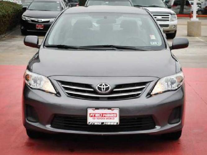 2013 toyota corolla sedan automatic le in spring, tx