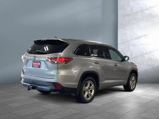2016 toyota highlander limited