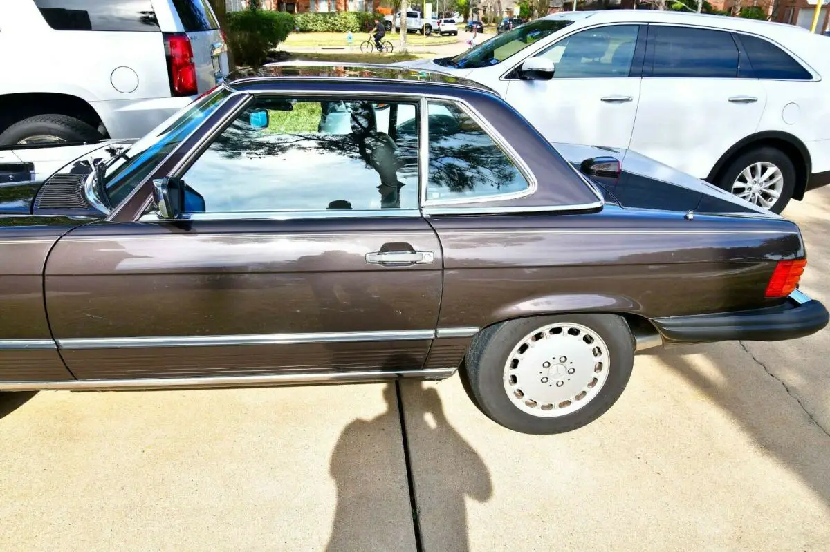 1987 560sl convertible with hardtop