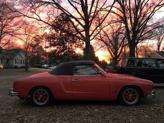 1973 volkswagen karmann ghia convertible - custom/modified