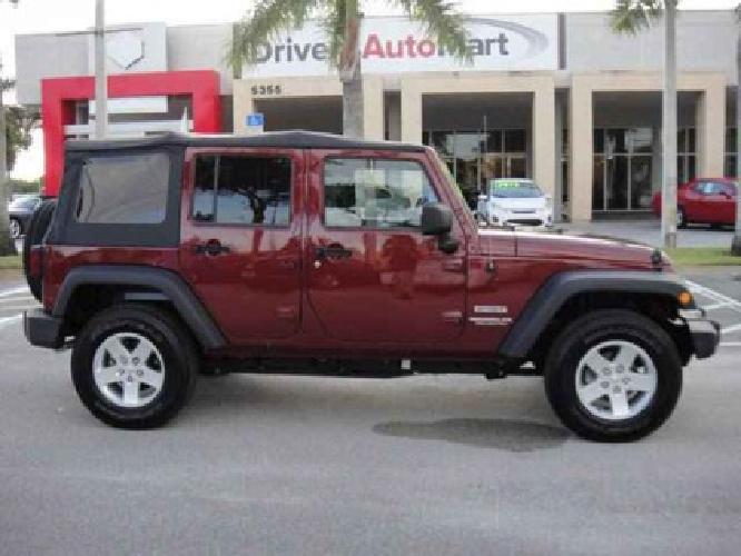 2010 jeep wrangler unlimited sport in davie, fl