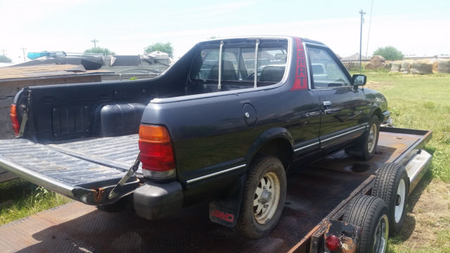 1987 subaru brat with targa top 2 door 4wd
