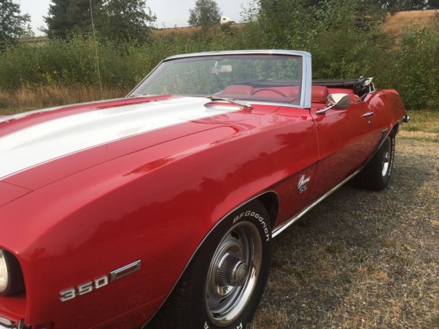 1969 chevrolet camaro ss 4 speed