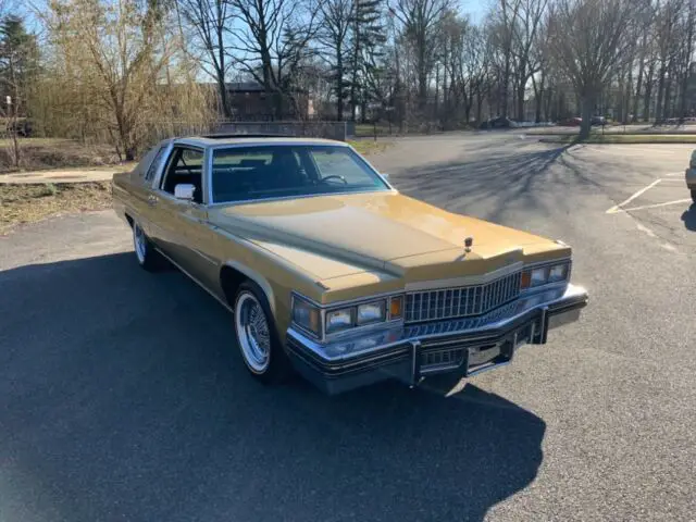 1978 cadillac coupe deville rare moonroof 21 year storage 49,000 miles !!!!