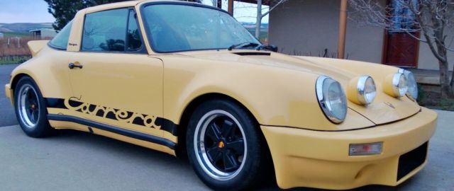 1974 carrera targa fully restored one of a kind r gruppe inspired build