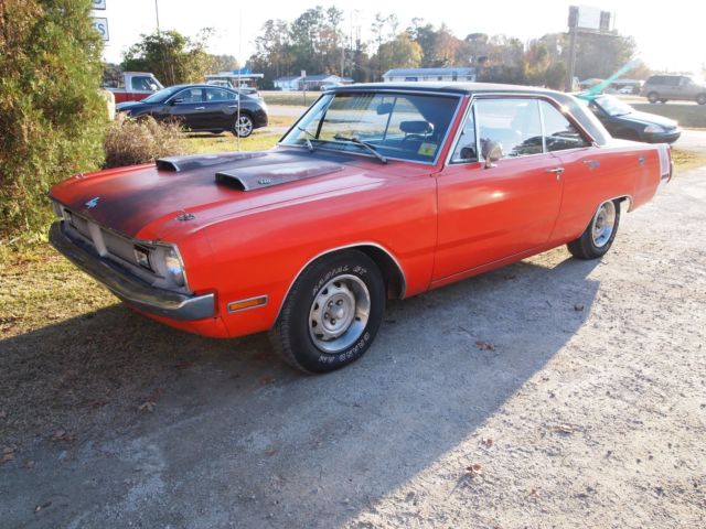 1970 dodge dart swinger 340 one owner all original hemi orange lm23h code
