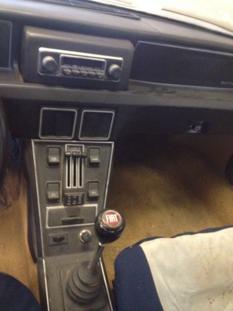 1974 fiat x1/9 barn find stored for 31 years