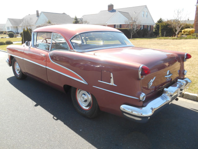 1955 oldsmobile super 88 holiday coupe restored matching #'s no reserve 30 miles