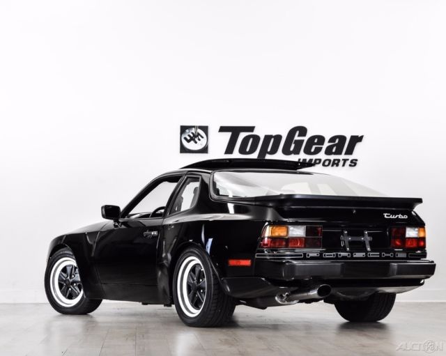 1986 porsche 944 turbo black on black leather low miles