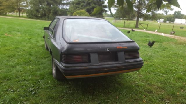 1984 mercury capri rs turbo t-top