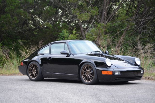 porsche 911/964 c4 5 speed coupe black on black