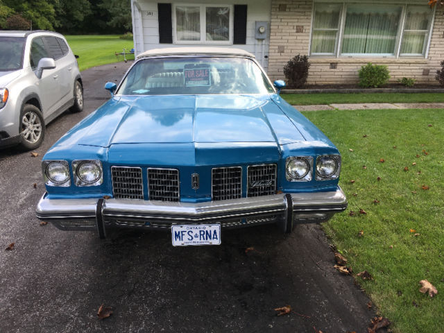 no reserve! 1975 oldsmobile delta eighty eight 88 royale convertible