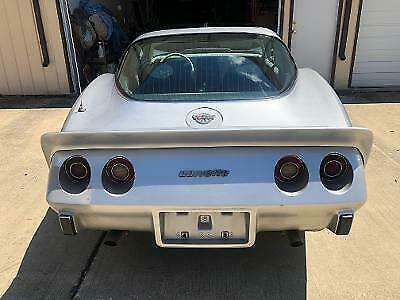 1978 78 silver anniversary corvette recent paint rebuilt 350 engine thm 350 a/t