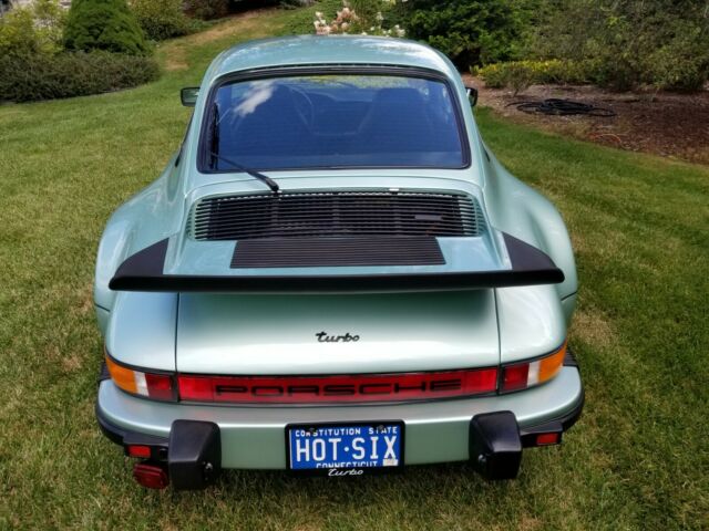 1977 porsche 930 3l turbo row ice green metallic euro " matching number" 36k m