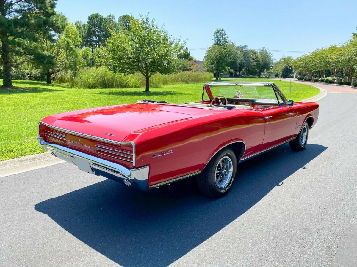 1966 pontiac gto convertible - 242 vin real gto!