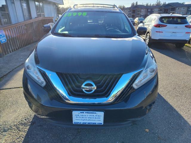 2016 nissan murano platinum