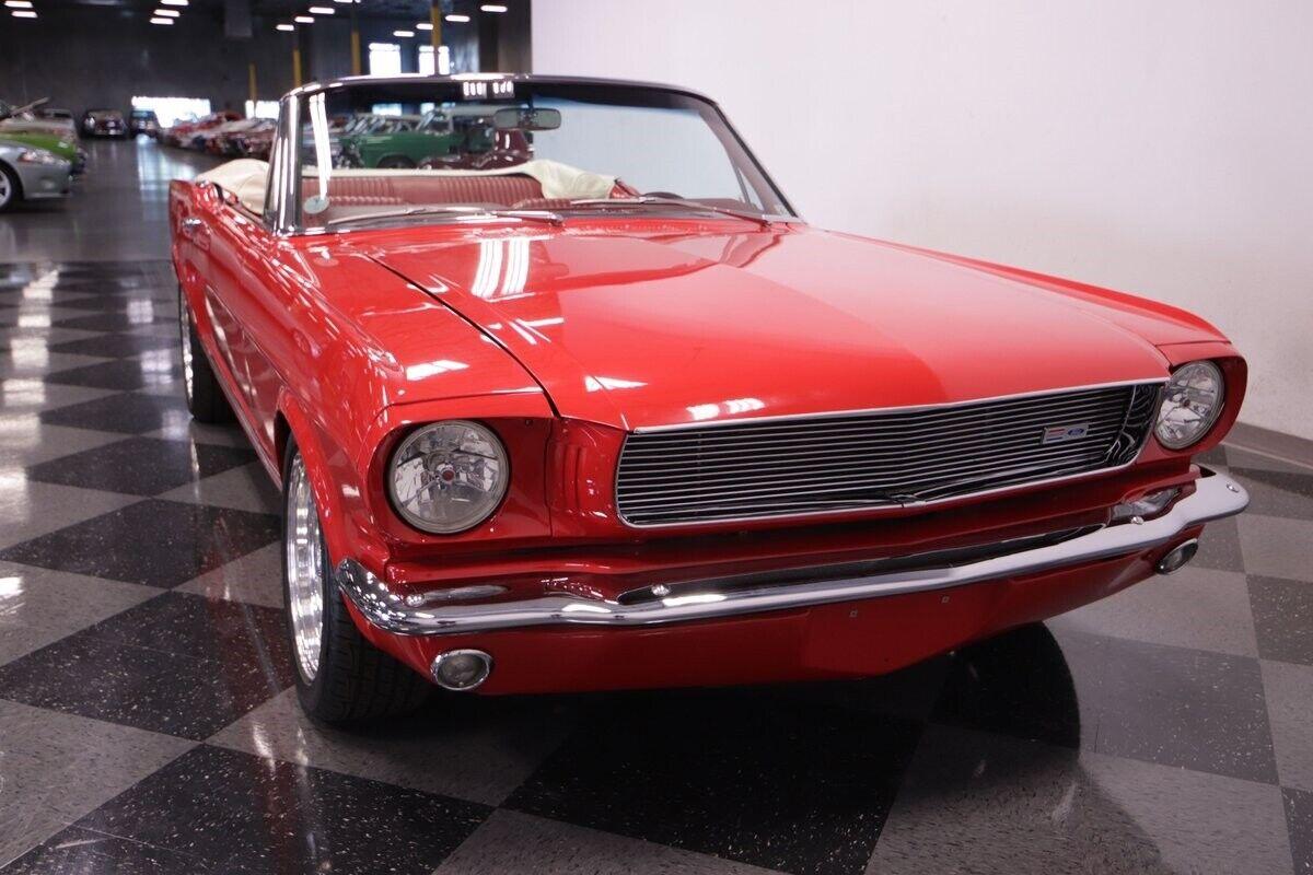 1966 ford mustang restomod convertible 5046 miles