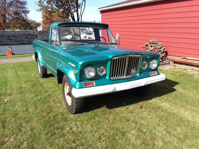 1969 jeep gladiator j-3000 4wd barn find original low miles j10 j20 wagoneer