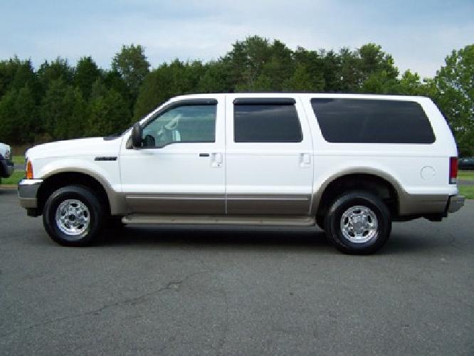 2000 ford excursion limited 4x4 7.3l diesel one owner rust free in locust grove, va