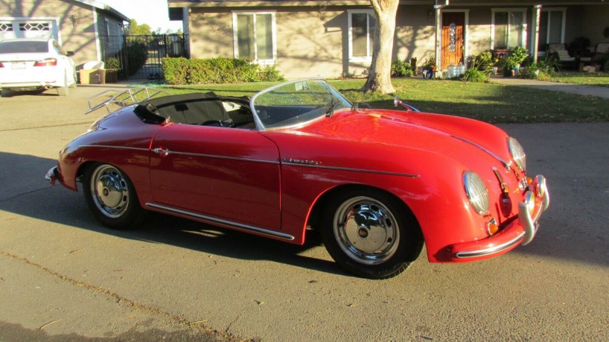1958 porsche 356 speedster replica super fun car! free shipping with buy it now!