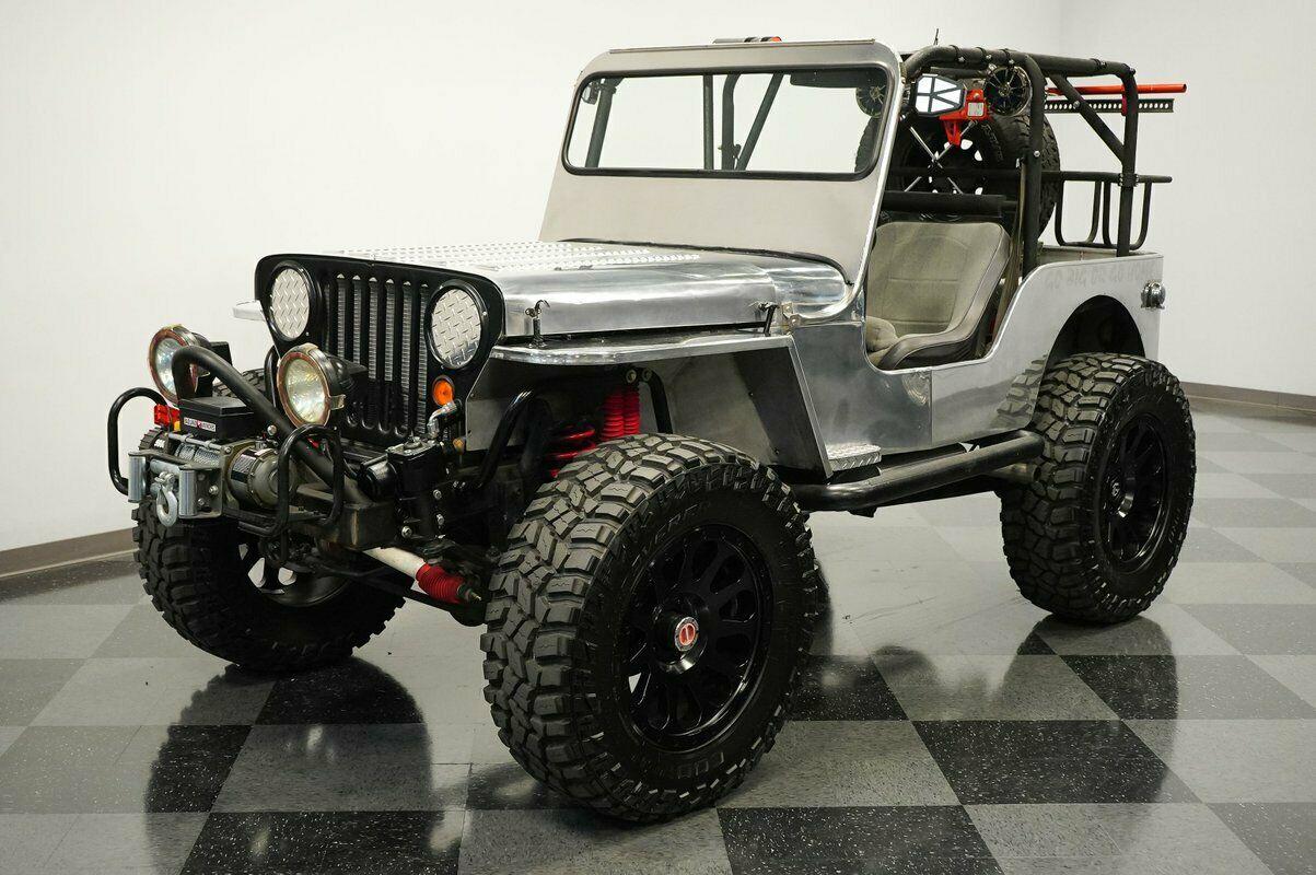 1951 willys jeep v8 auto classic vintage collector steel 4x4 offroad