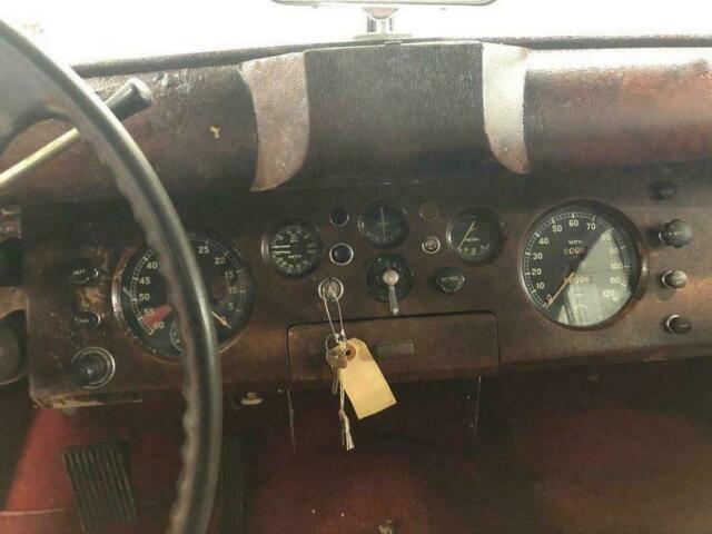 1956 jaguar mark vii clean title/ 58k miles 58308 miles gray sedan 6 cyl automat