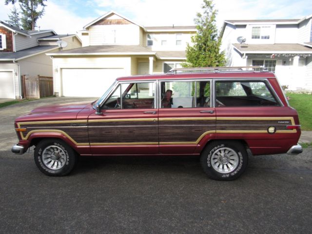 1985 jeep wagoneer 4x4 360 automatic 176k original miles selling world wide