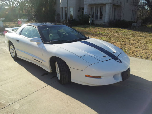 1994 pontiac trans am 25th anniversary edition, white exterior and interior