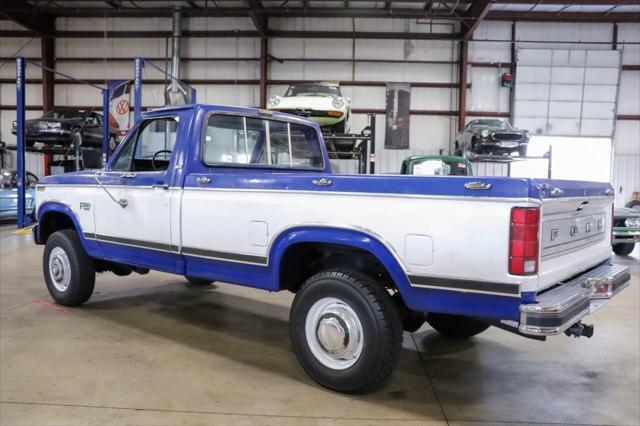 1982 ford f-250 xlt 2dr standard cab lb hd