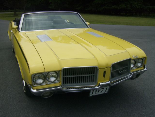 71 olds cutlas supreme convertible