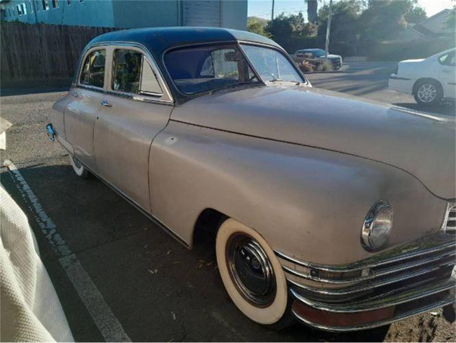 1948 packard super eight in cadillac, michigan
